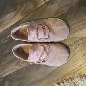 Nautica slip on sneakers, Shimmer pink, toddler 9